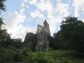 Joggingtour vom CP Chur zur Burgruine Haldenstein am 05.07.2012