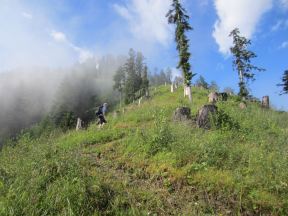 Irontrailstrecke Chur - Malixer Alm am 07.07.2012