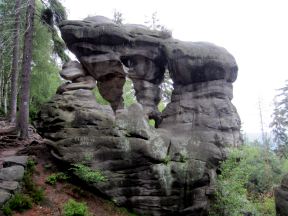 Joggingtour am Ostas im Falkengebirge in Tschechien am 14.06.2012