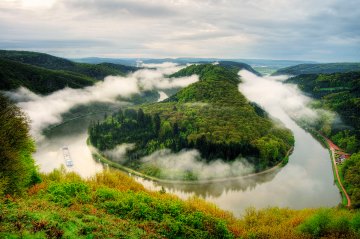 Saarschleife bei Mettlach