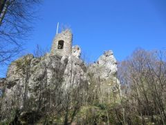 Joggingtour am 9. April 2011 bei Obertrubach und Betzenstein