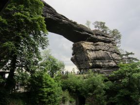 Blick auf das groe Prebischtor