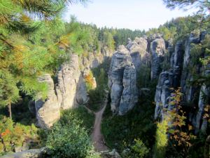 Joggingtouren im Bhmischen Paradies am 05.10.2013