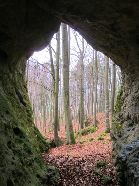 In einer der Kammergrotten