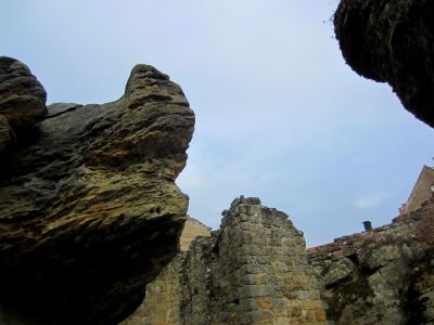 Burg Lichtenstein bei Haberge-Erkundungstour am 07.03.2013