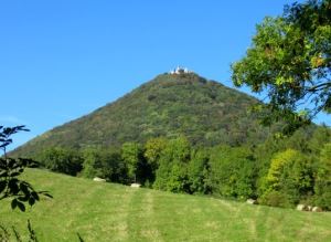 Bhmisches Mittelgebirge am 30.09.2013 - Besteigung des Milleschauer Bergs