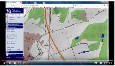 Routeneditor von wanderreitkarte.de